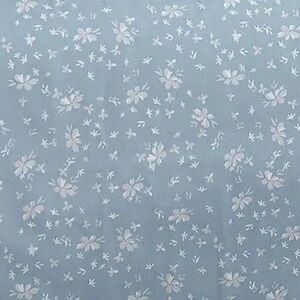 Home Expressions 100% Cotton Percale Twin XL Sheet Set,  Puritan Blue Flora